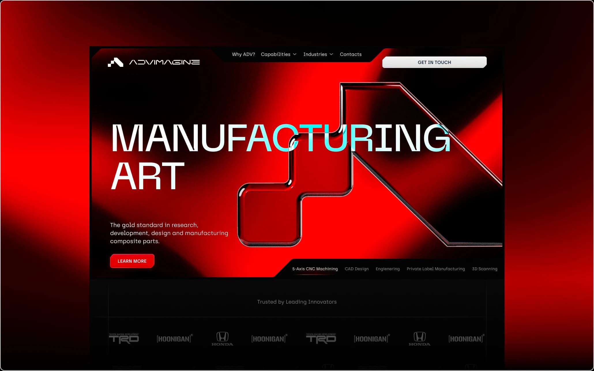 ADV — Redefining How a Manufacturing Website Should Look cover image