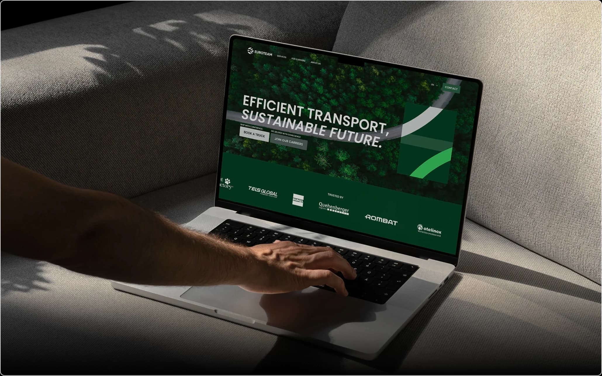 Euroteam — Combining Sustainability With Efficient Transportation cover image